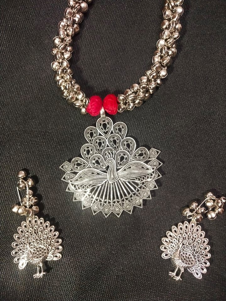 Artificial Sterling Silver Jewel Set